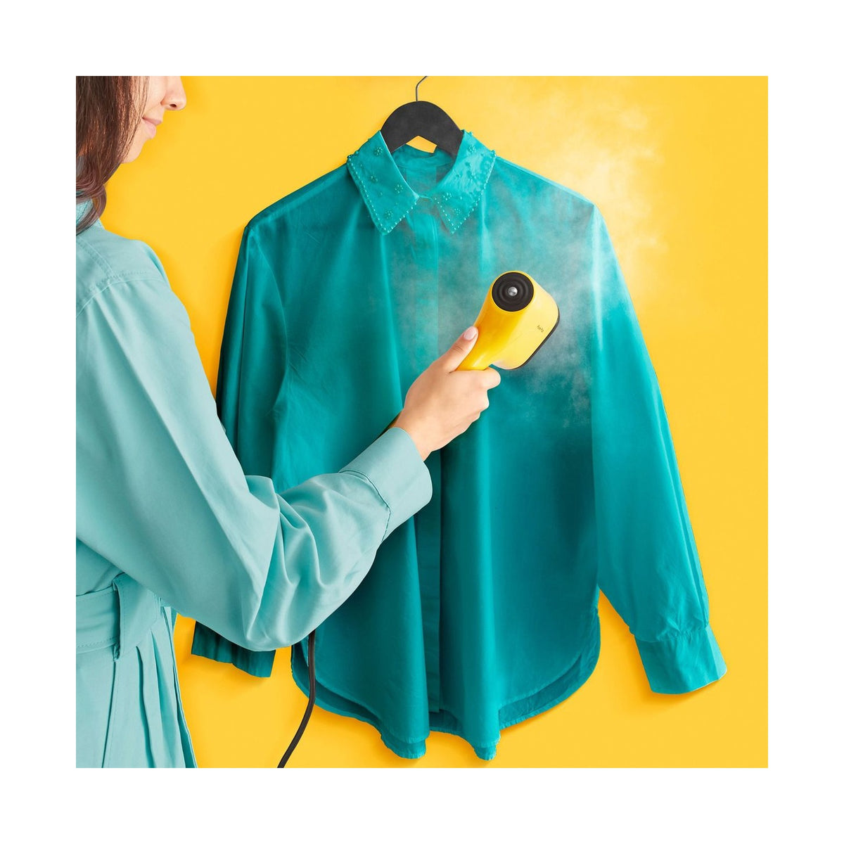 Tefal Pure Pop Handheld Garment Steamer Yellow DT2026E1