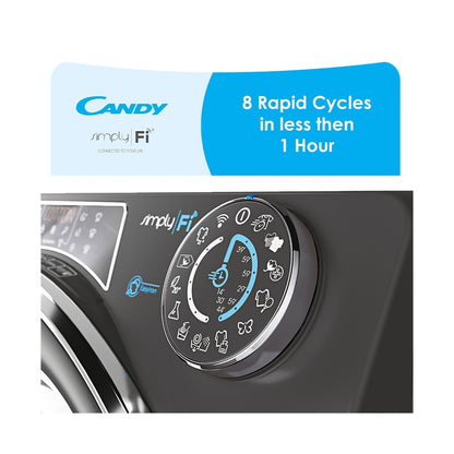 Candy 9kg + 6kg RapidO Anthracite WasherDryer Combo RO W4966DWHCR-ZA