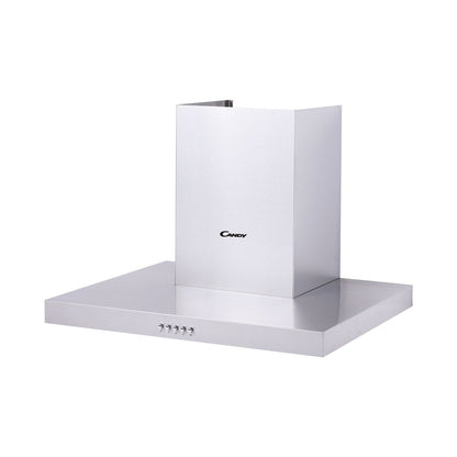 Candy 60cm Decorative Square Inox Extractor CMB655X