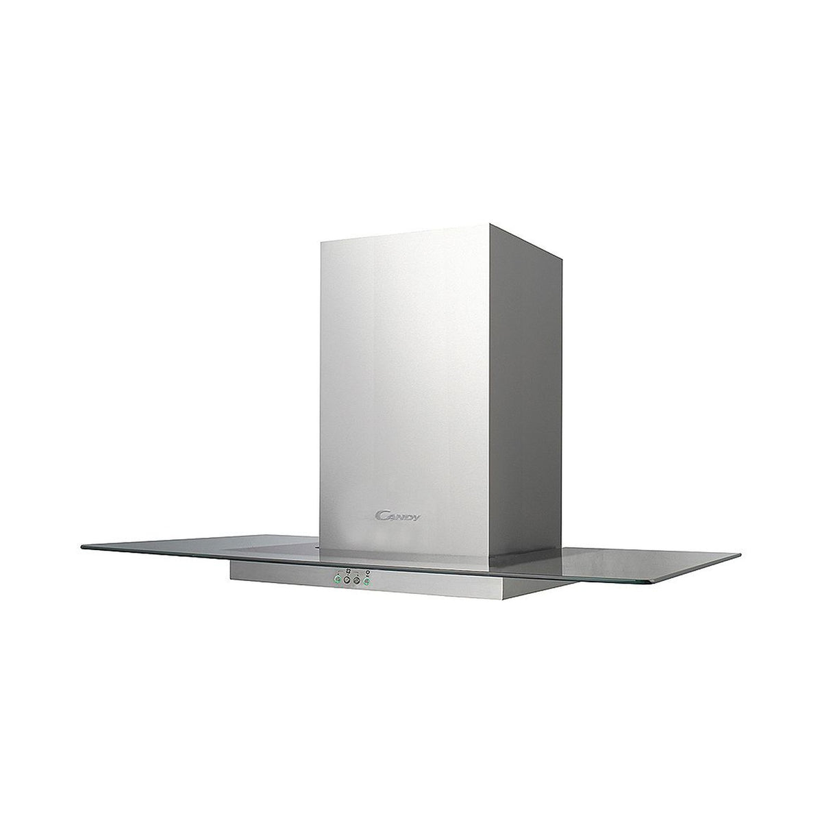 Candy 90cm Decorative Glass Inox Extractor CVM970LX