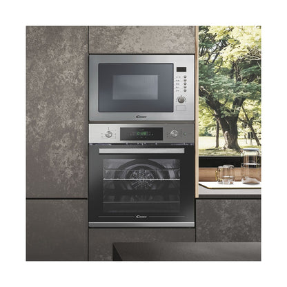 Candy 60cm Inox Oven 70L Aquativa CleaningWi Fi FCTS815XL WIFI