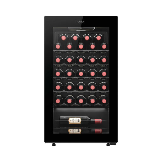 Candy Wine Cooler 33 bottle DivinoMonozone 5 steel wire shelves CNWQ2G33G1ZA