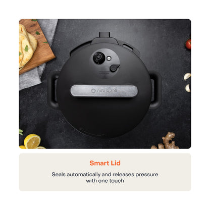 Nutricook Smart Pot 2 6L Pressure Cooker with 304 Stainless Steel Inner Pot
