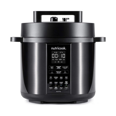 Nutricook Smart Pot 2 8L Pressure Cooker with 304 Stainless Steel Inner Pot