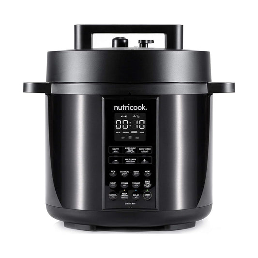 Nutricook Smart Pot 2 8L Pressure Cooker with 304 Stainless Steel Inner Pot