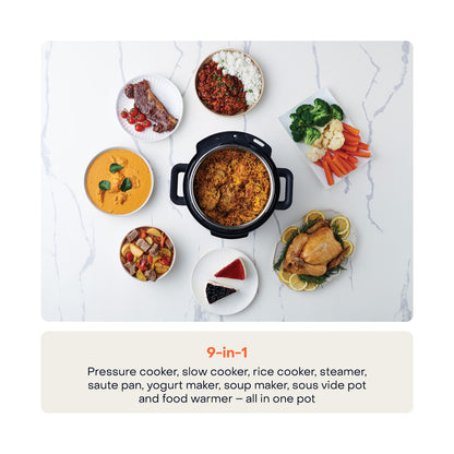 Nutricook Smart Pot 2 8L Pressure Cooker with 304 Stainless Steel Inner Pot