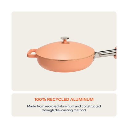 Nutricook 26cm Non-Stick Cast Aluminium One Pan - Canyon Sunset