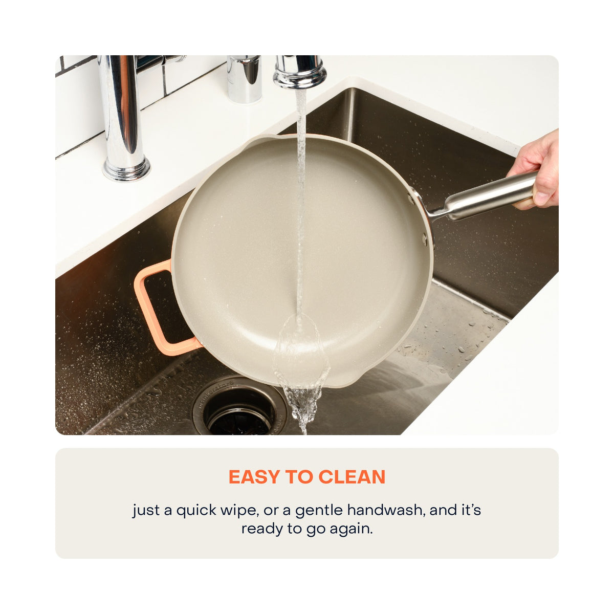Nutricook 26cm Non-Stick Cast Aluminium One Pan - Canyon Sunset