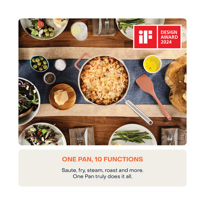 Nutricook 26cm Non-Stick Cast Aluminium One Pan - Canyon Sunset
