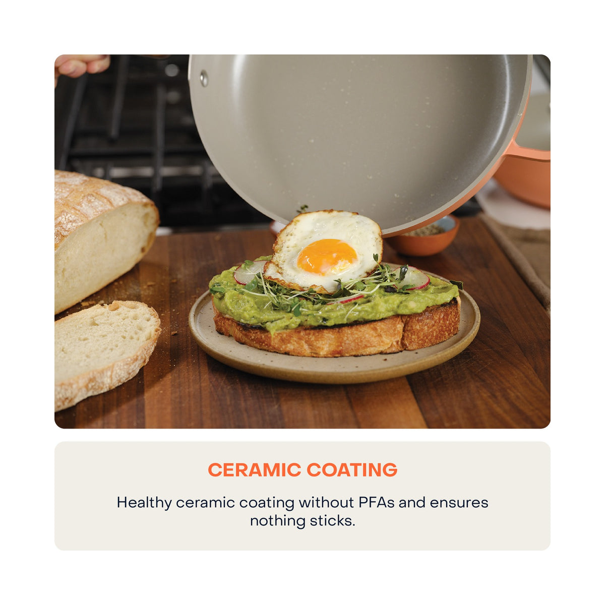 Nutricook 26cm Non-Stick Cast Aluminium One Pan - Canyon Sunset