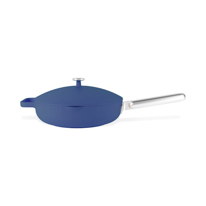 Nutricook 26cm Non-Stick Cast Aluminium One Pan - Serene Blue