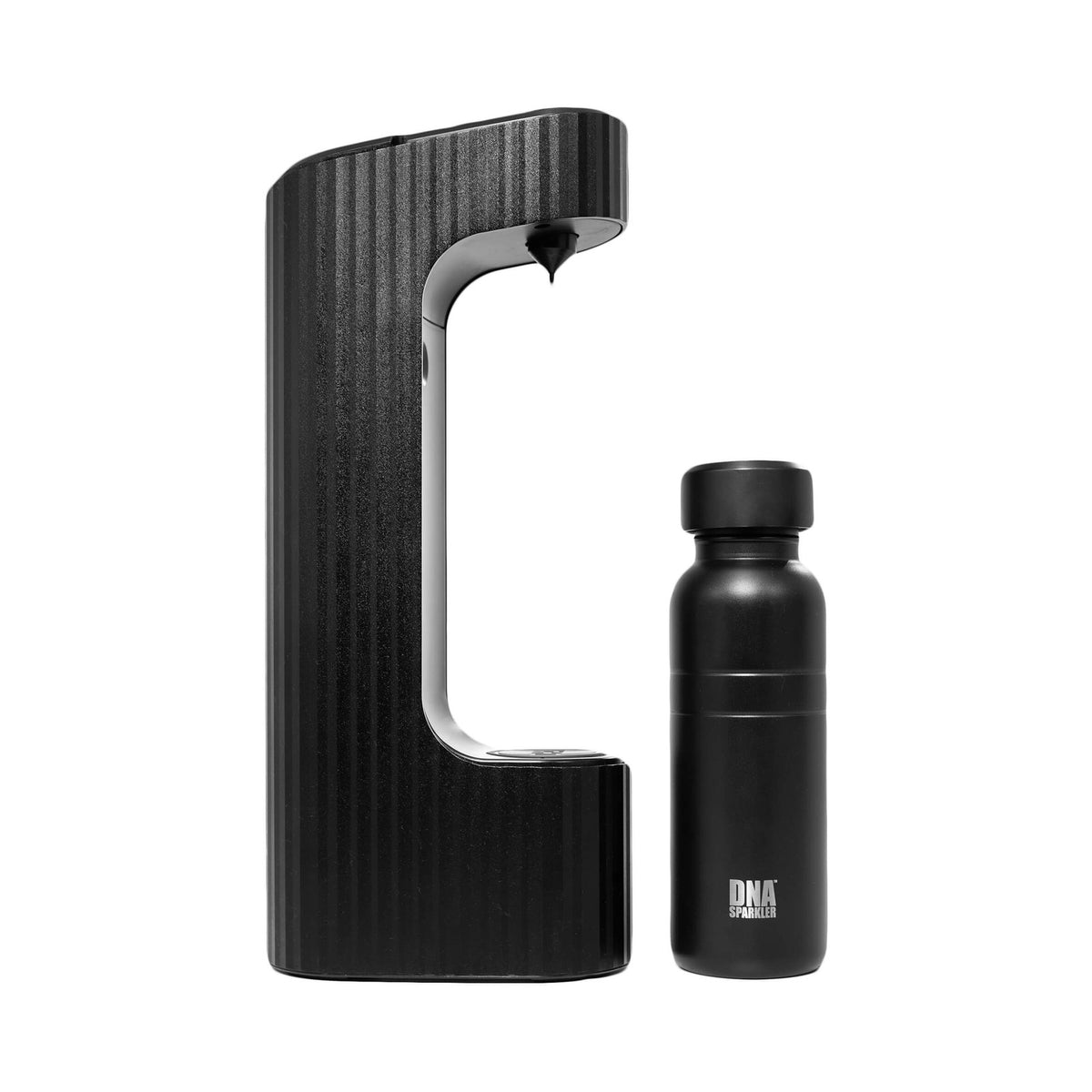 DNA Sparkler with Stainless Steel Bottle and Cylinder – Midnight Black