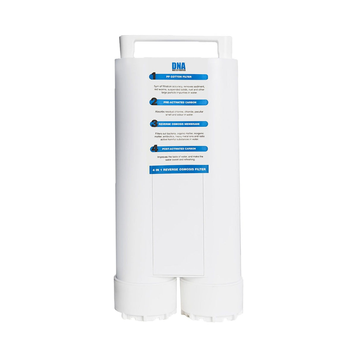 DNA Water Purifier 4-in-1 Replacement Filter Cartridge