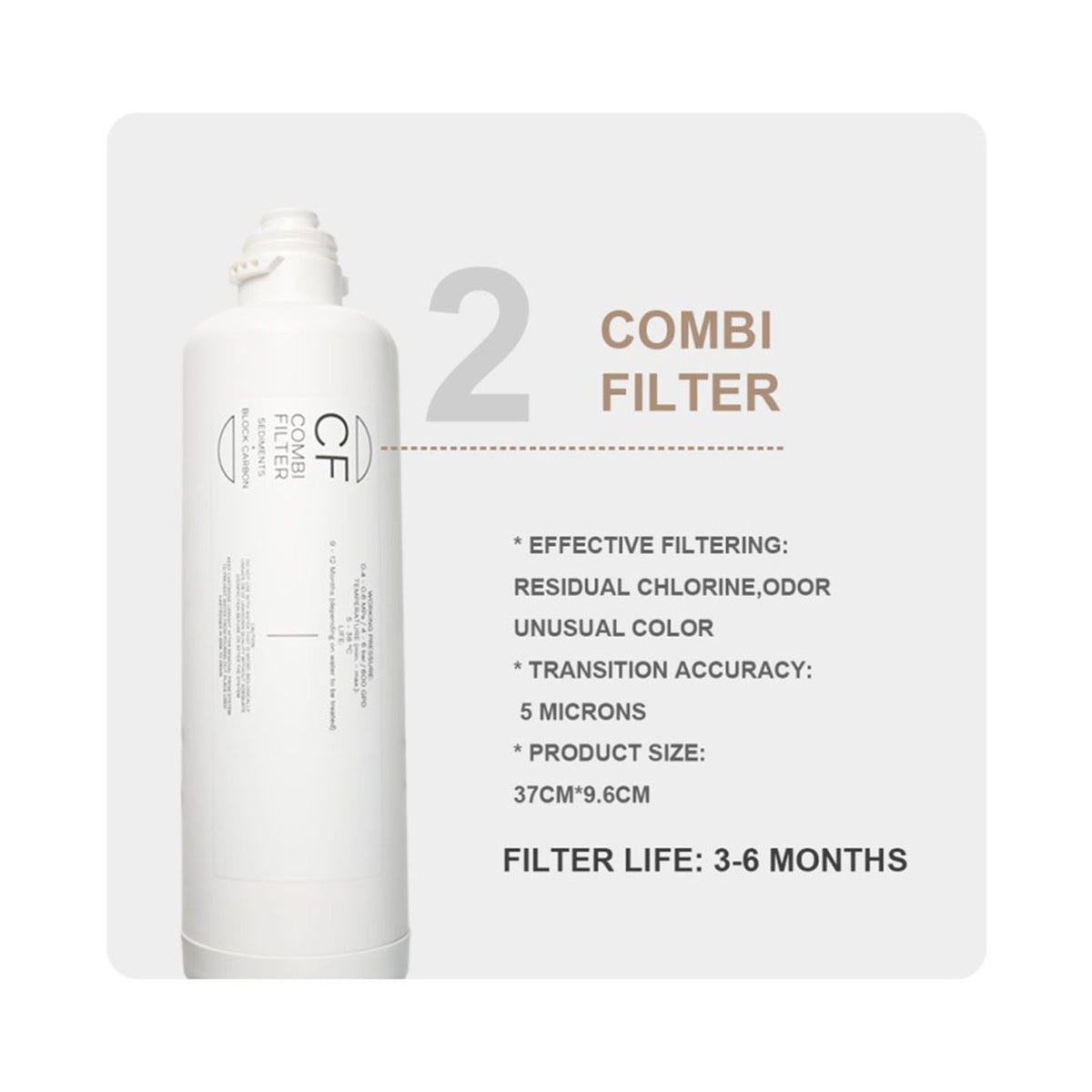 DNA Pure Flow CBPA Combi Filter Cartridge