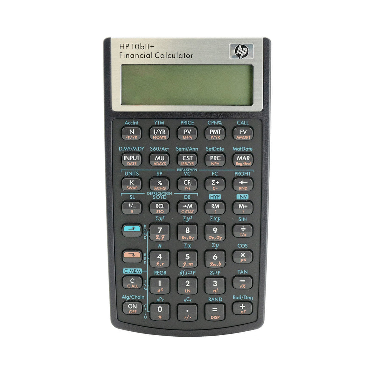 HP 10Bii+ - Business Calculator (Algebraic) - Non-Programmable