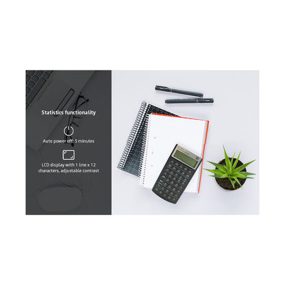 HP 10Bii+ - Business Calculator (Algebraic) - Non-Programmable