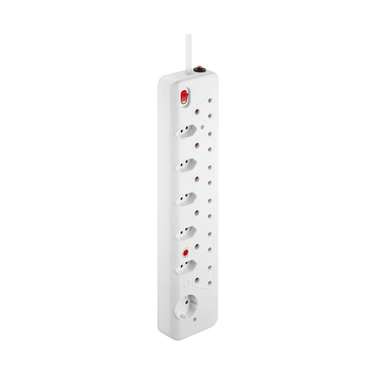 Nexon 12-Way Medium Surge Multiplug 0.5m - White