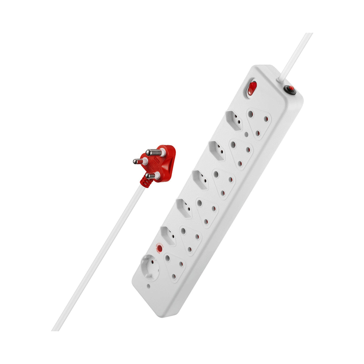 Nexon 12-Way Medium Surge Multiplug 0.5m - White