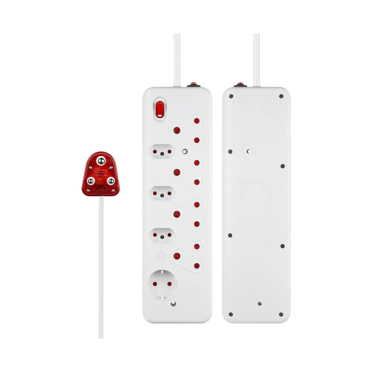 Nexon 8-Way High Surge Multiplug 0.5m