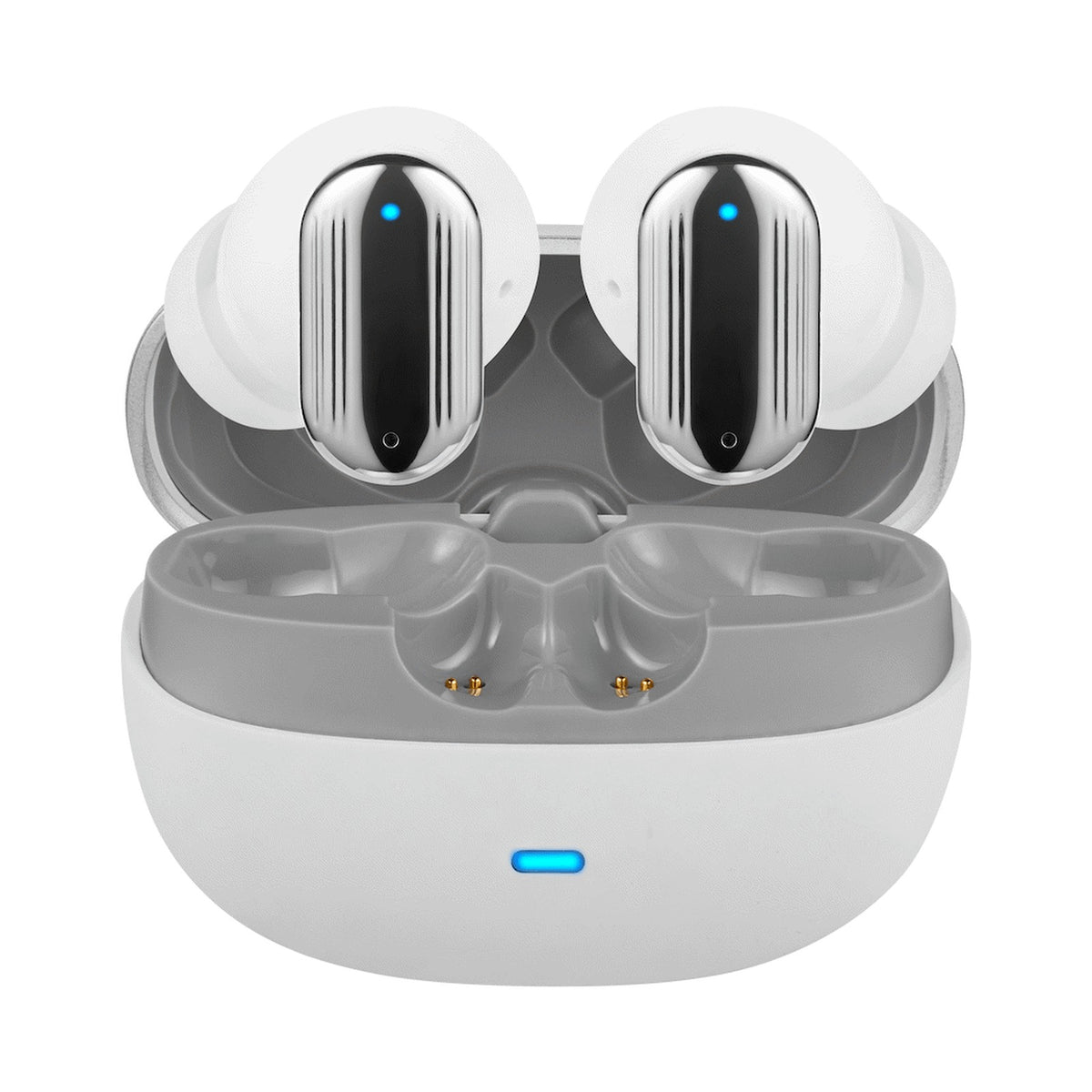 Pro Bass Flex Series TWS Earphone - White + Grey