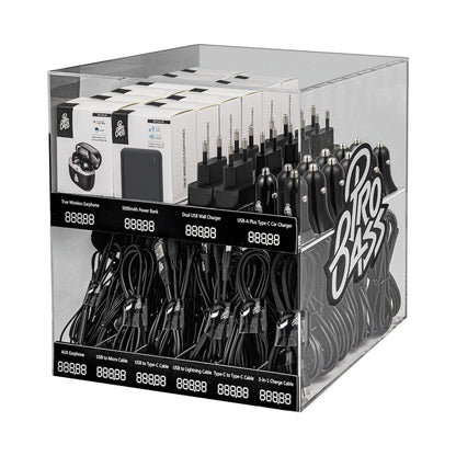 Pro Bass on the Go PDQ Acrylic Stand - 2 Tier - Empty