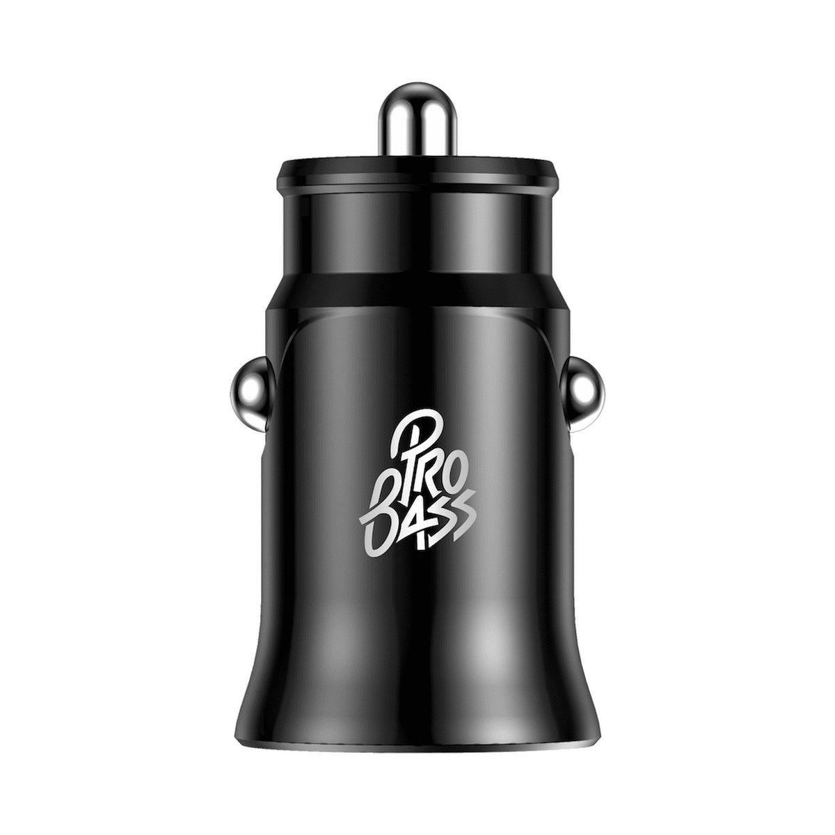 Pro Bass on the Go Dual USB + Type-C 12w Car Charger