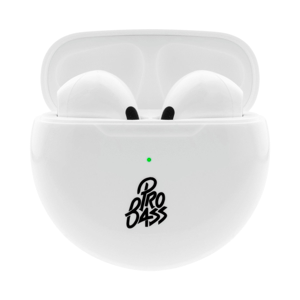 Pro Bass Future Series True Wireless Earphones with Charging Case - White