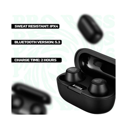 Pro Bass Nova Series TWS Earphone - Black