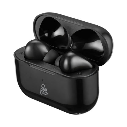 Pro Bass Pulse Buds True Wireless Earphones with Charging Case - Black