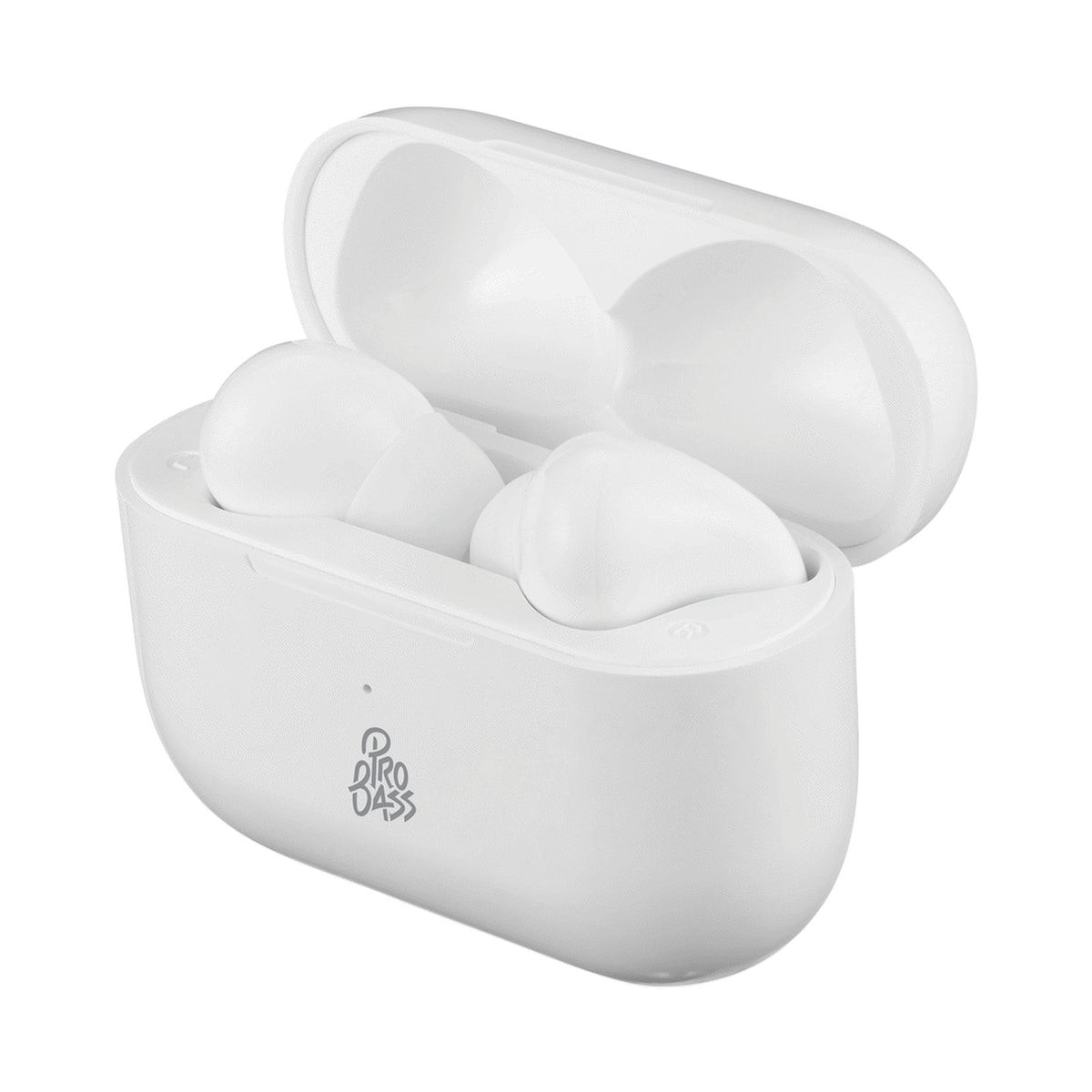 Pro Bass Pulse Buds True Wireless Earphones with Charging Case - White