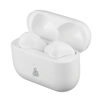 Pro Bass Pulse Buds True Wireless Earphones with Charging Case - White