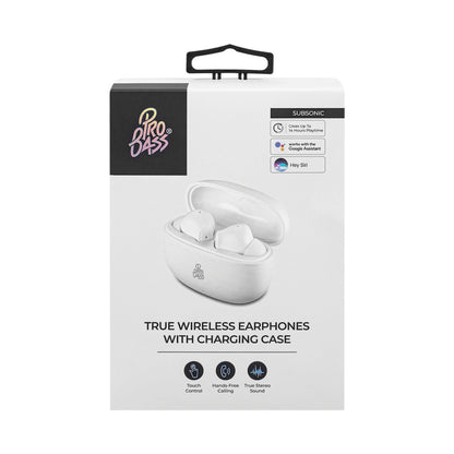 Pro Bass SubSonic TWS Earphone - White