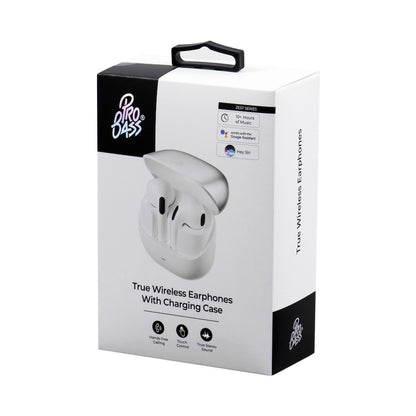 Pro Bass Zest Series TWS Earphones - Silver