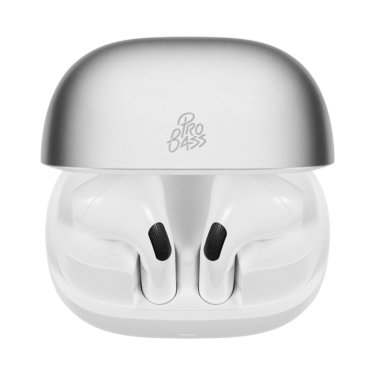 Pro Bass Zest Series TWS Earphones - Silver