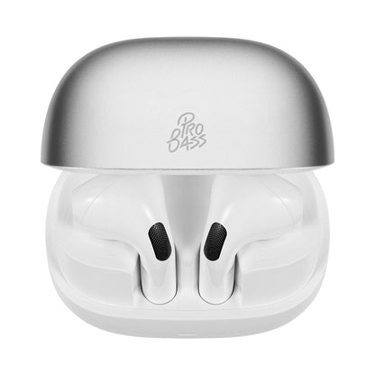 Pro Bass Zest Series TWS Earphones - Silver