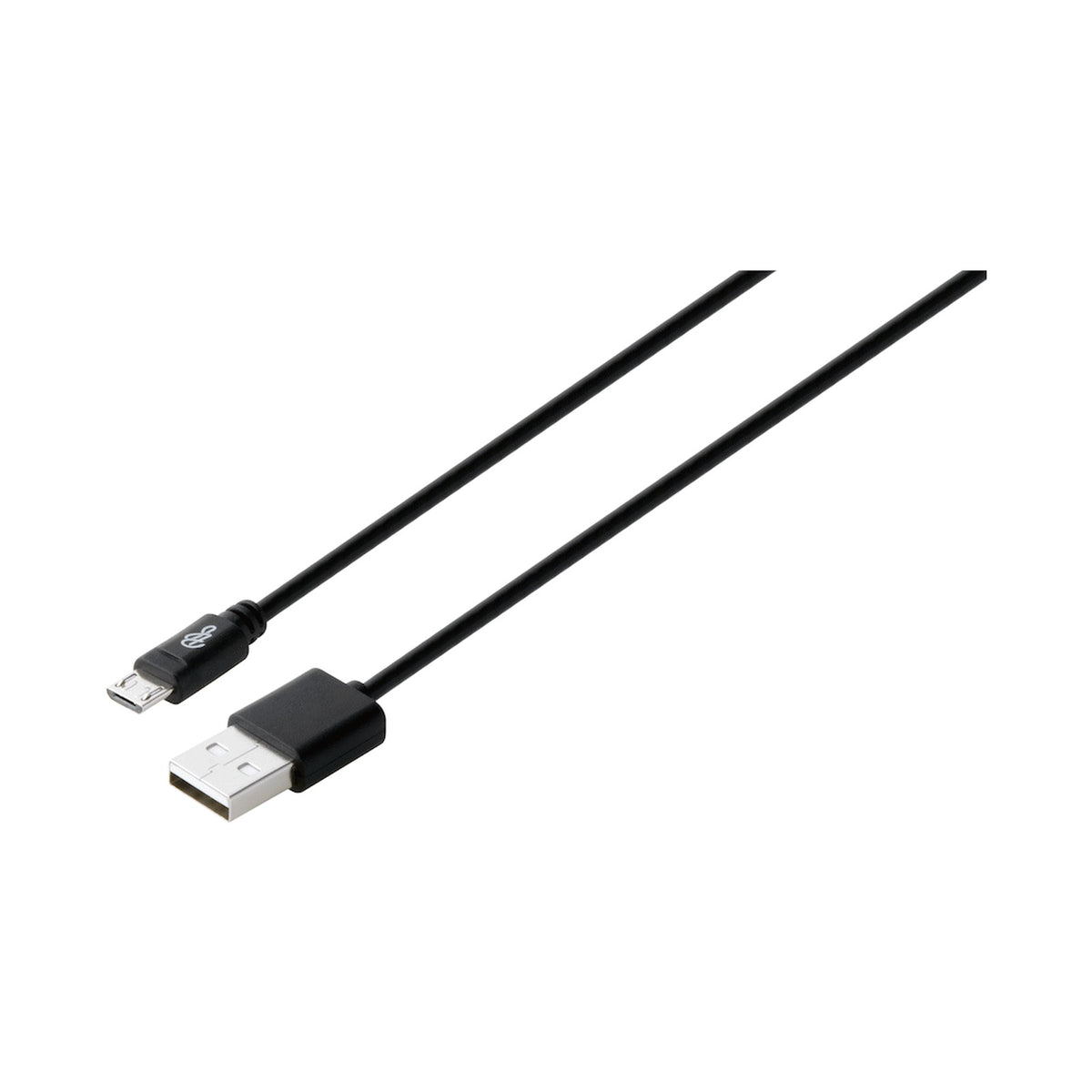 Pro Bass Power Series Boxed Round Micro USB Cable - Black