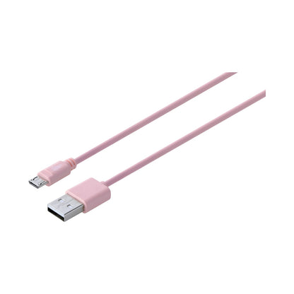 Pro Bass Power Series Boxed Round Micro USB Cable - Pink