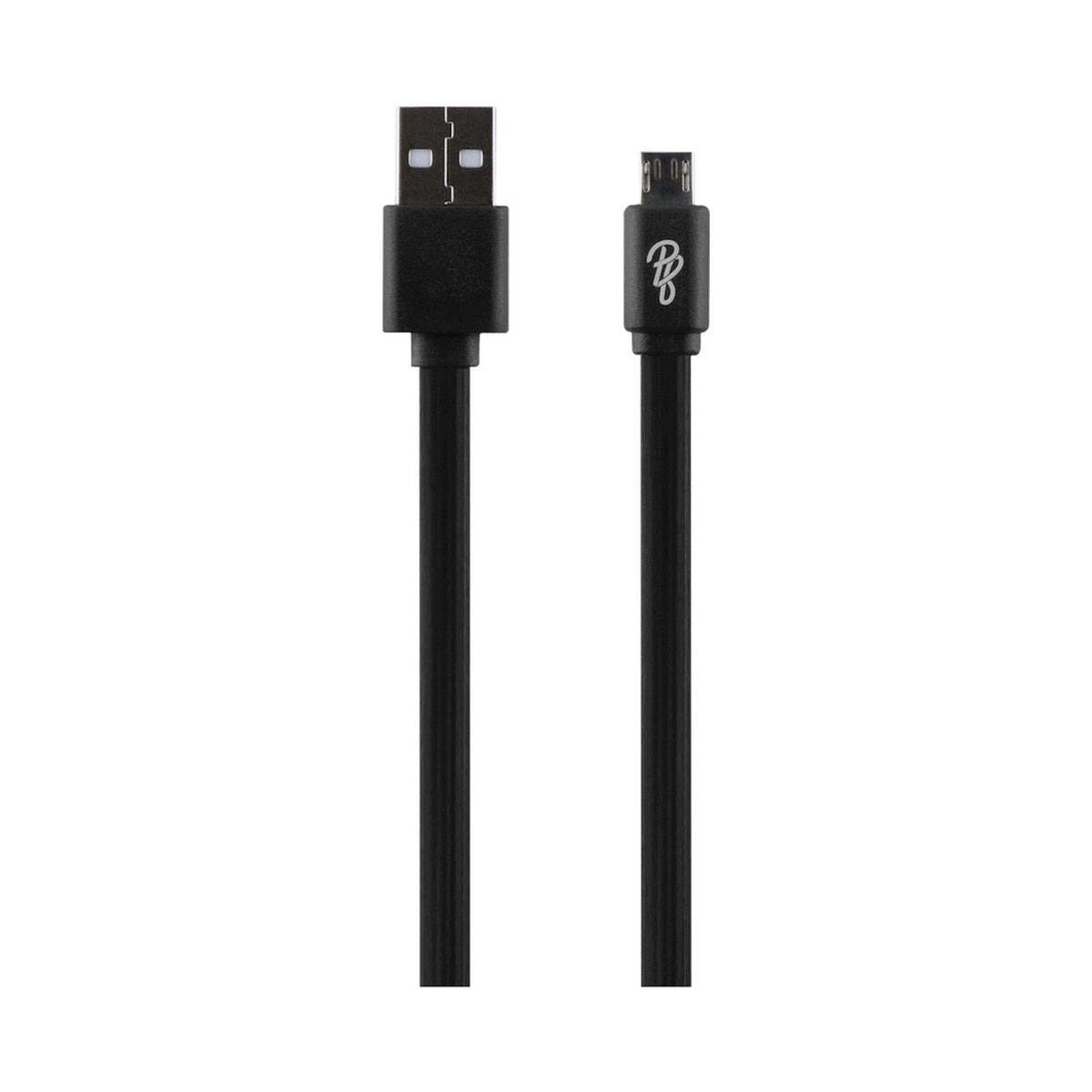 Pro Bass Energize Series Packaged Micro USB Cable - Black - 1.2m
