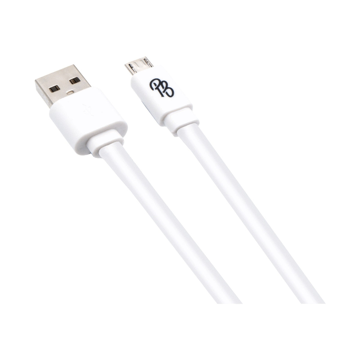 Pro Bass Energize Series Packaged Micro USB Cable - White