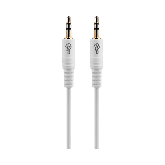 Pro Bass Unite Series - Boxed Auxiliary Cable - White
