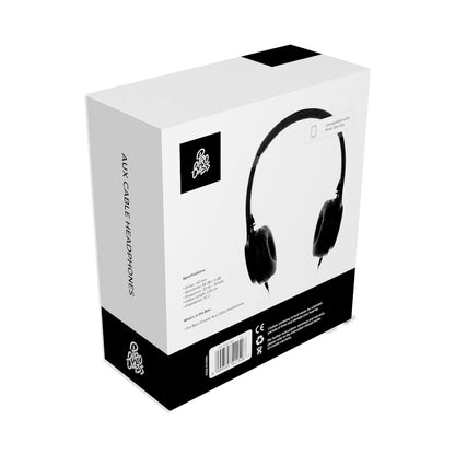 Pro Bass Elevate Series Auxiliary Headphone - Black