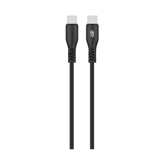 Pro Bass Fuse Series 1m Type-C to Type-C Cable - Black