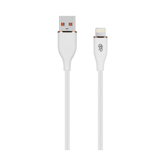 Pro Bass FlexiCord Series 2m USB to Lightning Charging Cable - White