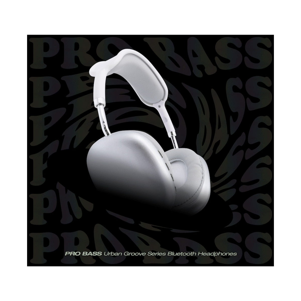 Pro Bass Urban Groove Series Bluetooth Headphones  - White