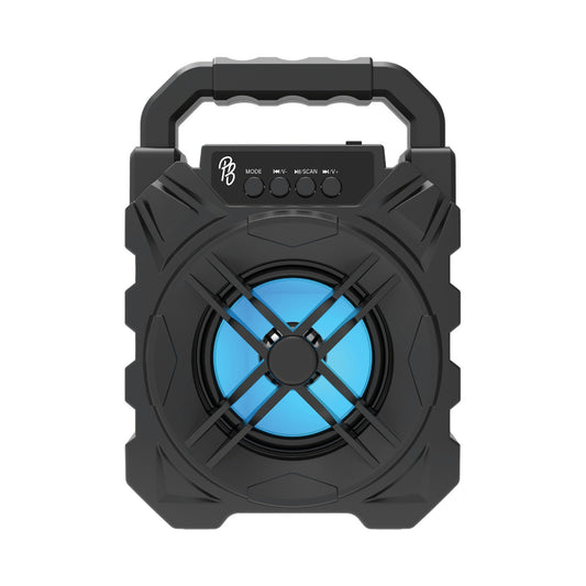 Pro Bass Tank 4" Series Bluetooth Speaker - Black