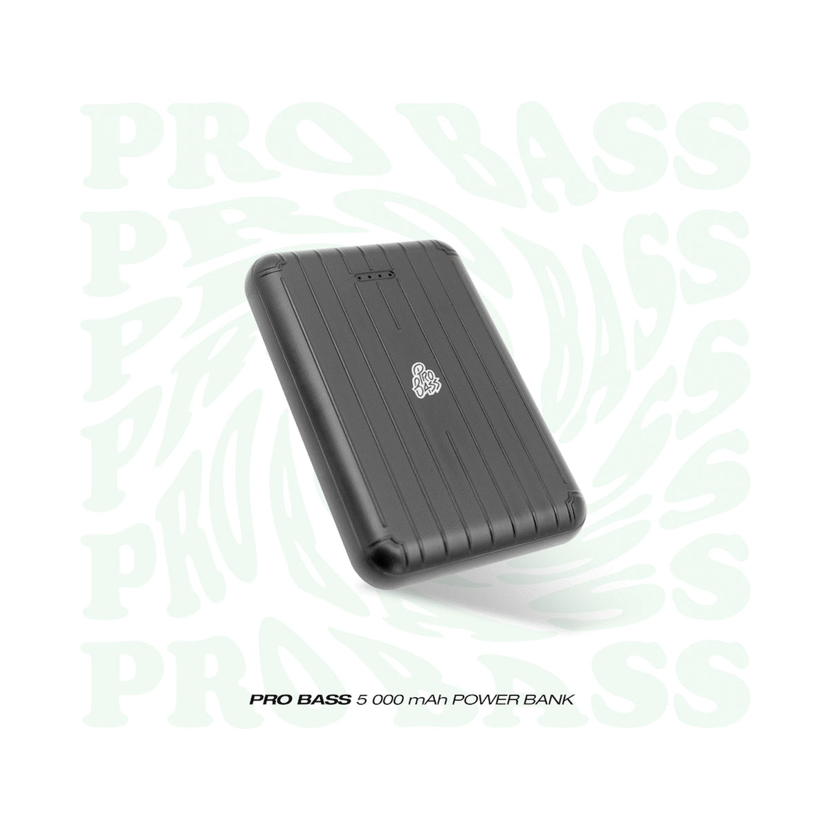 Pro Bass Engine 5000mah Series Power Bank - Black