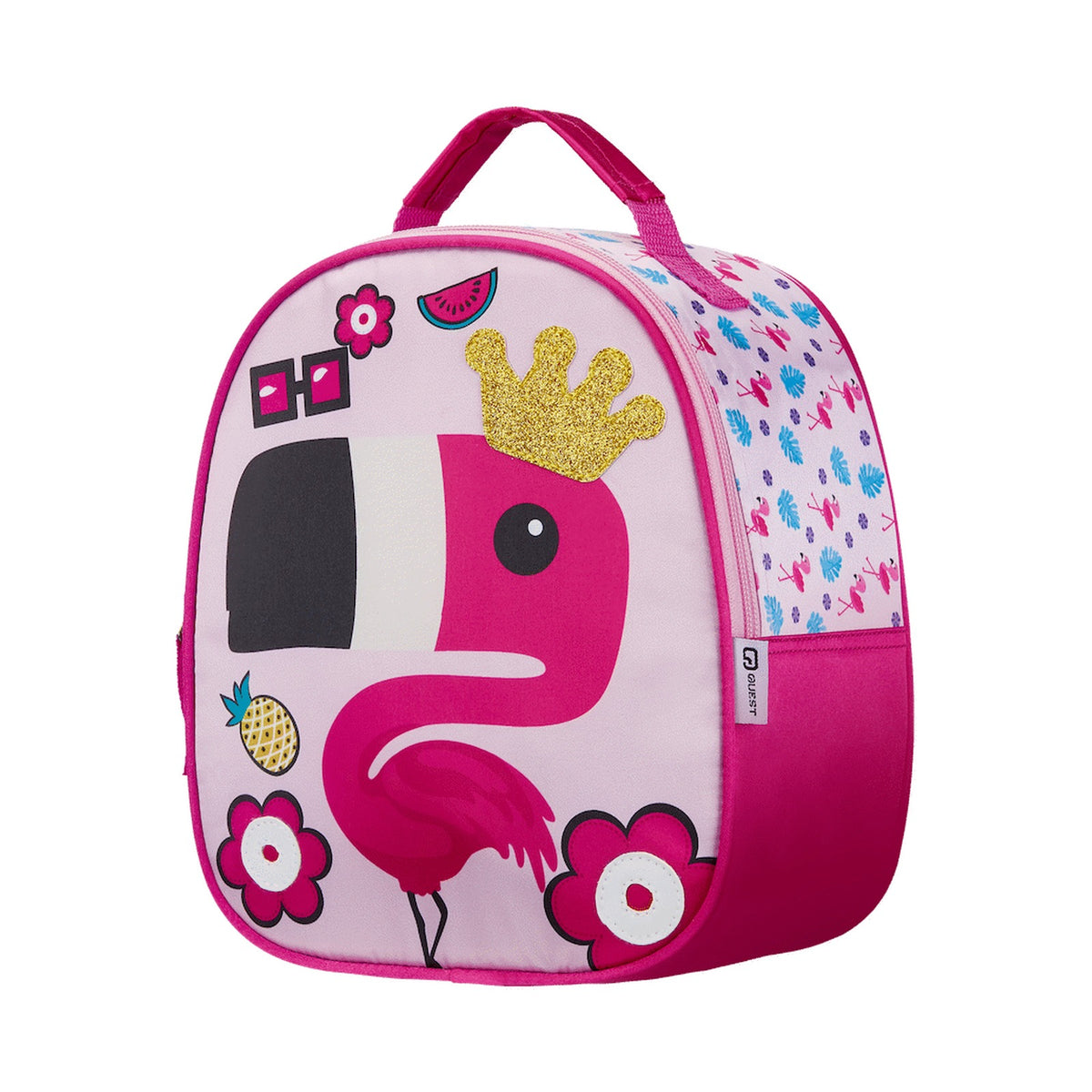 Quest Satin Lunch Cooler - Flamingo