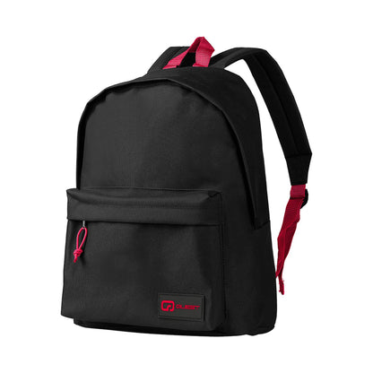 Quest Savetime Backpack with Pencil Case Black/Red