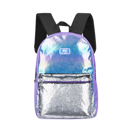 Quest Rainbow Shimmer Glam Backpack Lilac