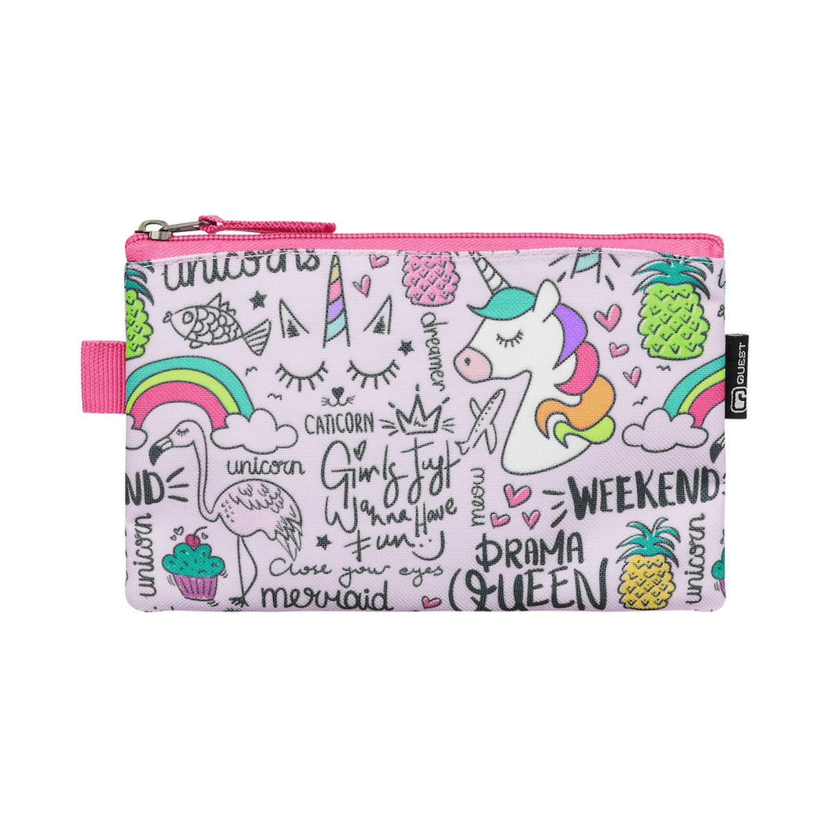 Quest Unicorn Weekend 4-Piece BTS Backpack Combo - Pink